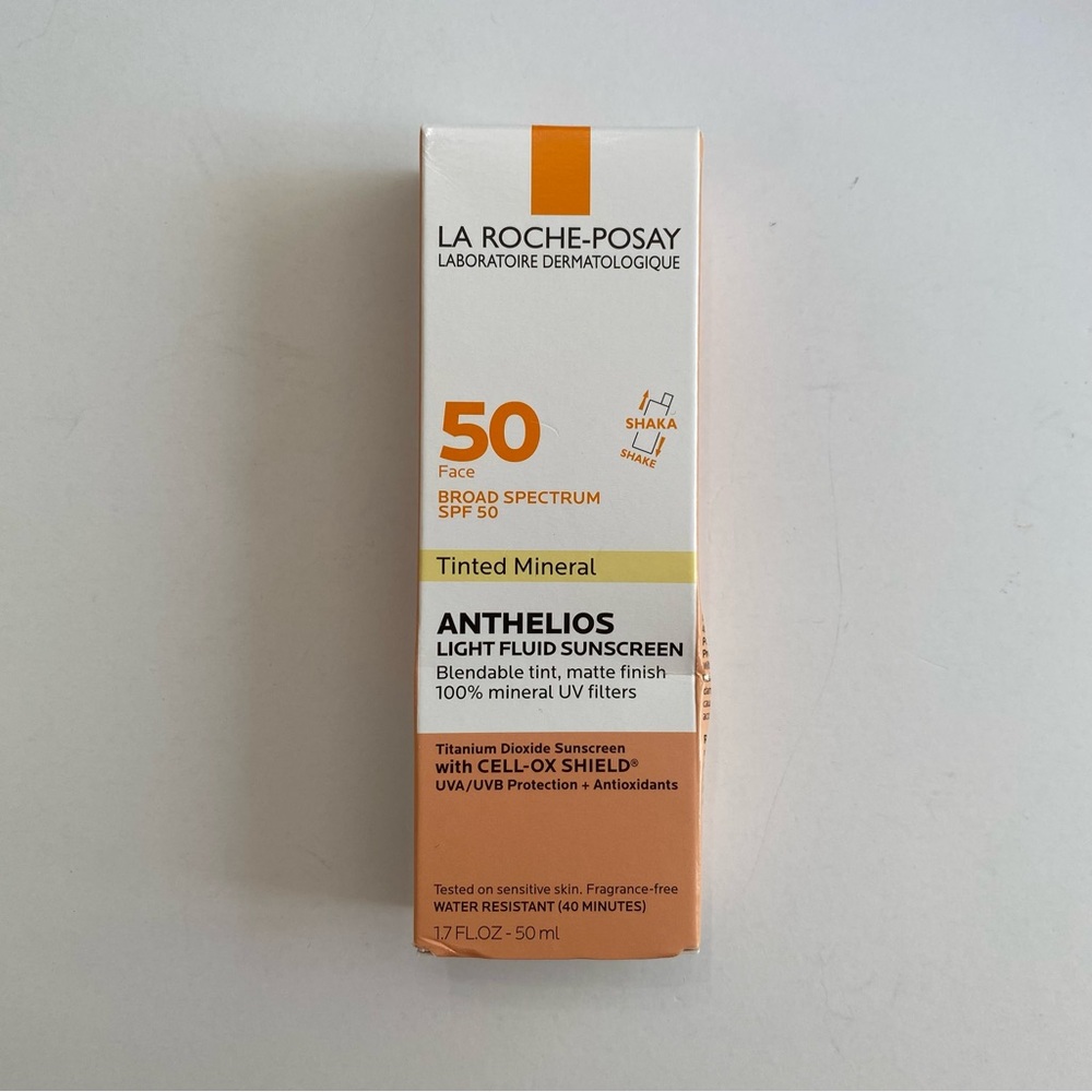 La Roche Posay ANTHELIOS MINERAL TINTED SUNSCREEN FOR FACE SPF 50 New 50ml